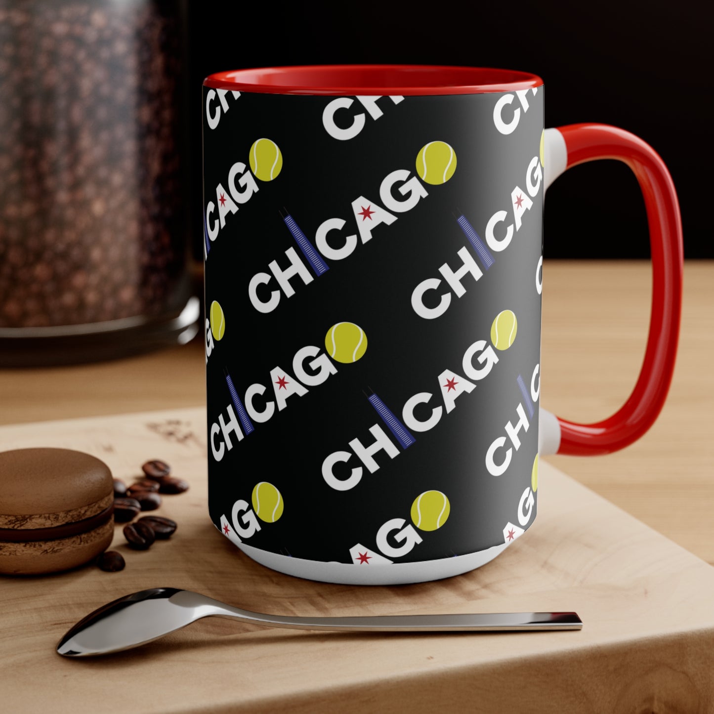 Chicago Designer Accent Mugs