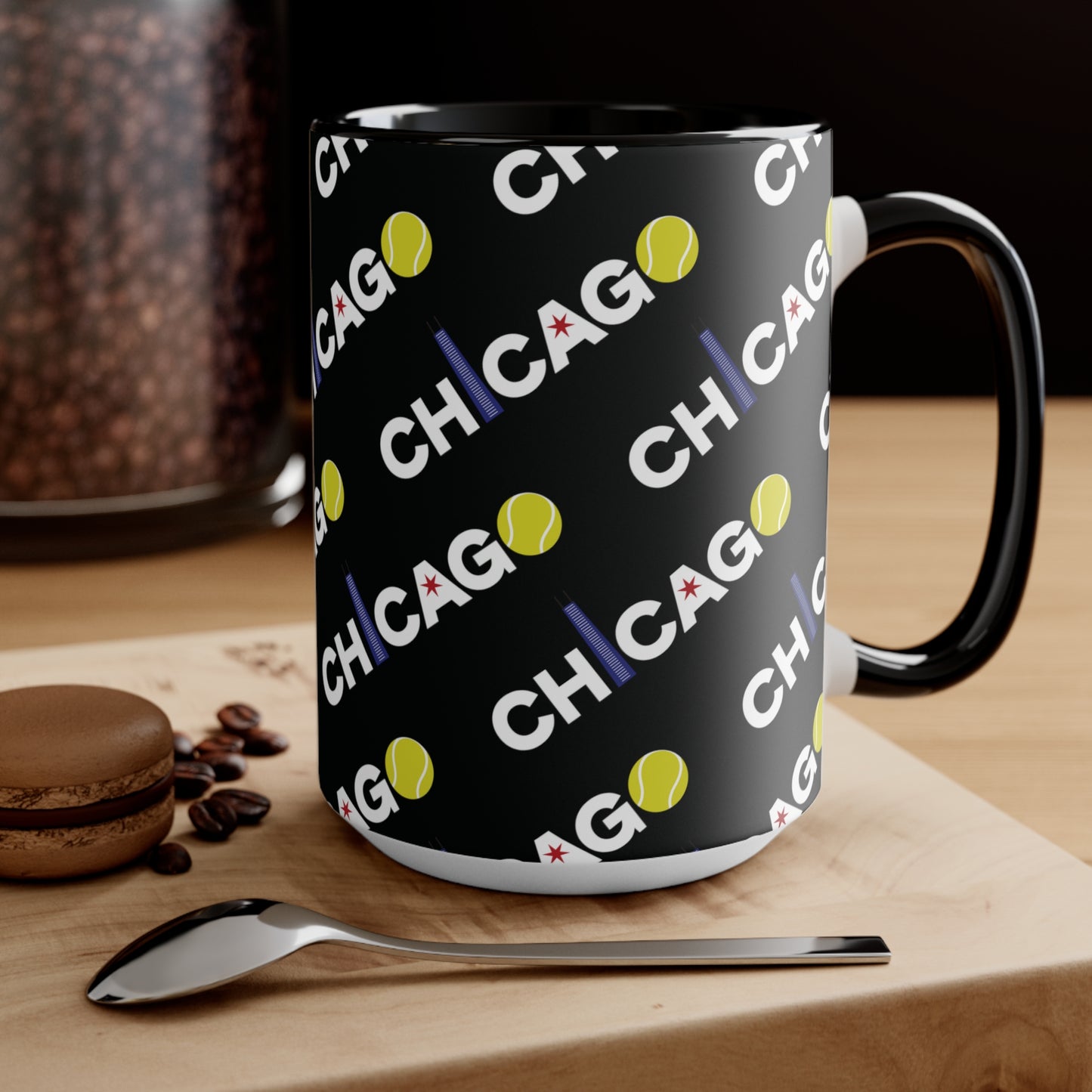 Chicago Designer Accent Mugs