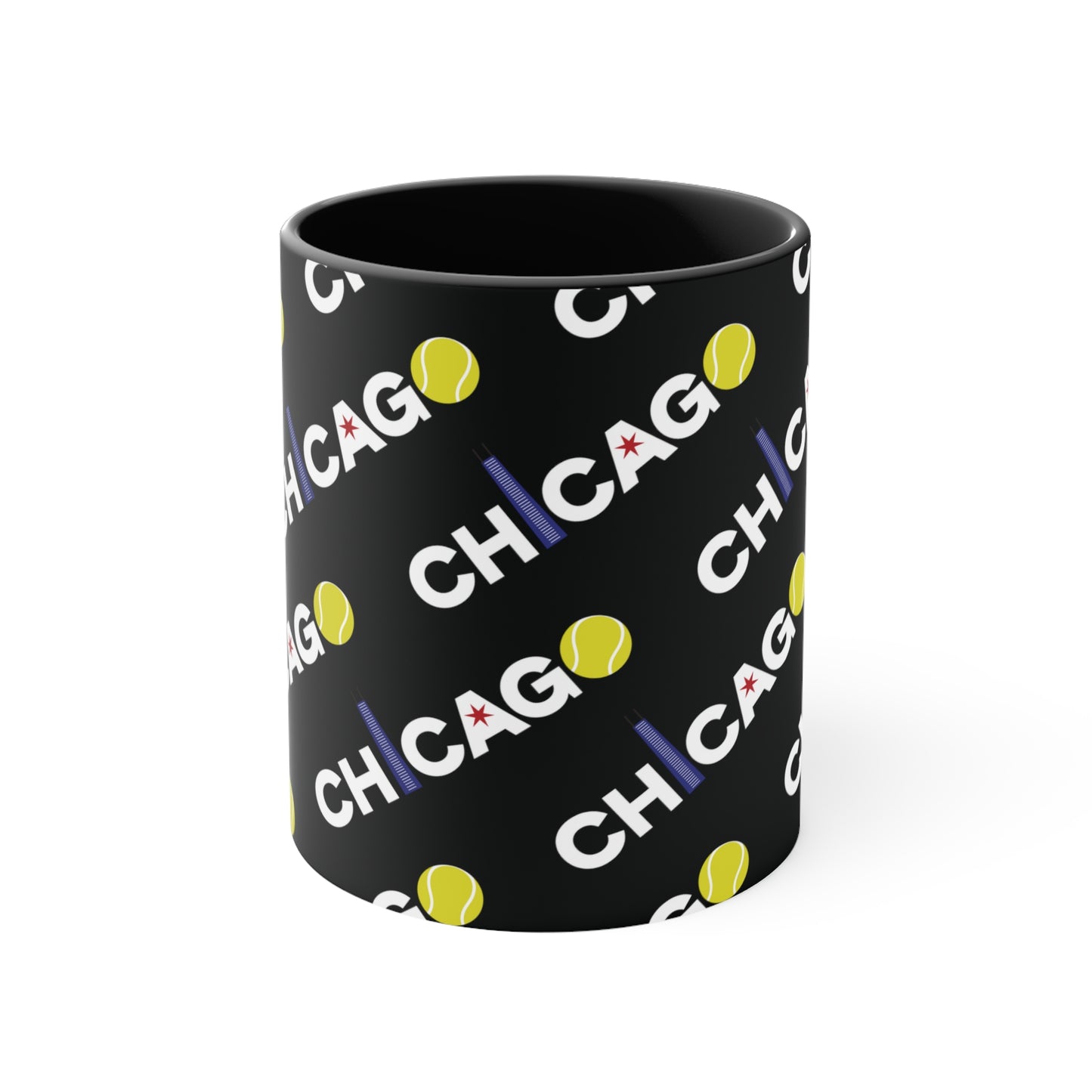 Chicago Designer Accent Mugs