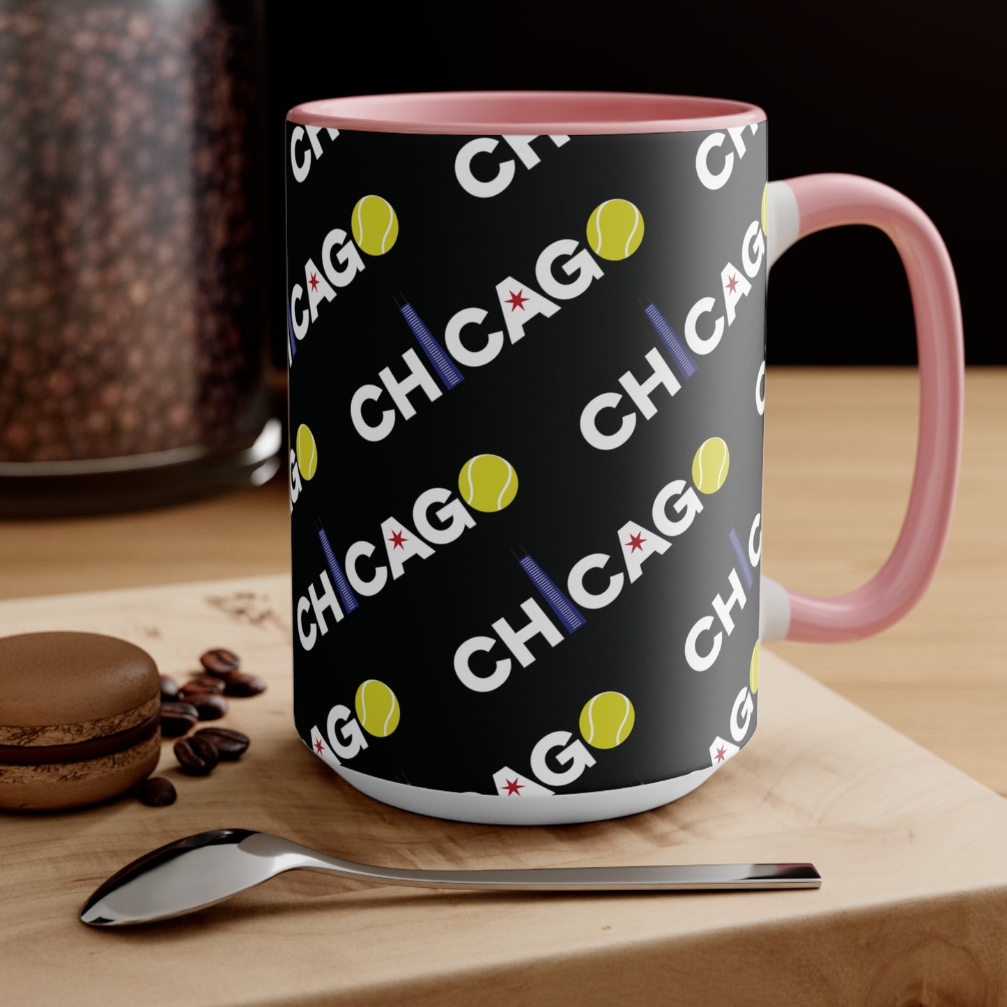 Chicago Designer Accent Mugs