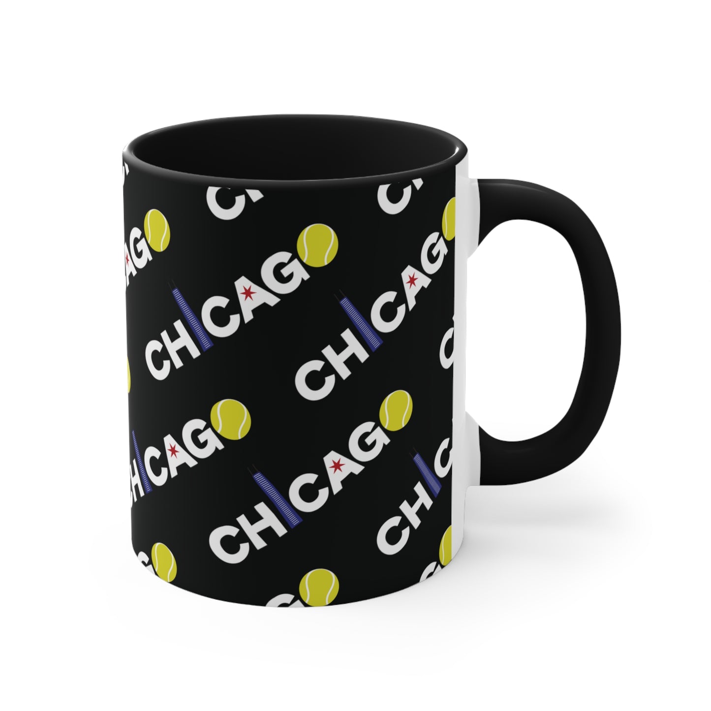 Chicago Designer Accent Mugs