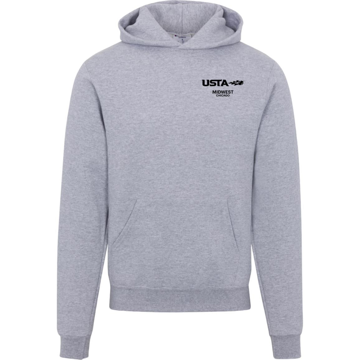 League Captain/USTA Double Logo Men's Luxury Hoodie