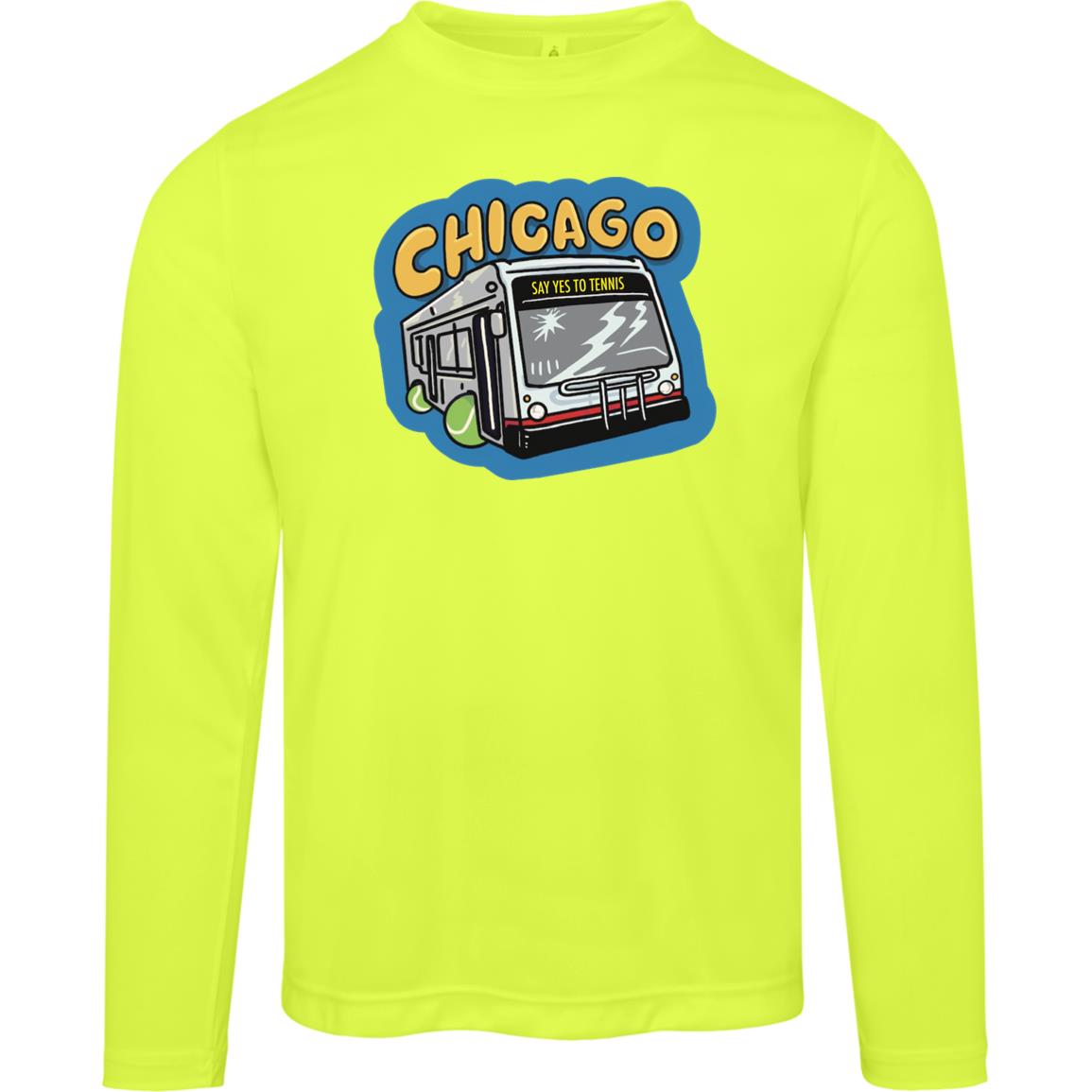 Chicago Say Yes to Tennis Men's Performance Long Sleeve Tee