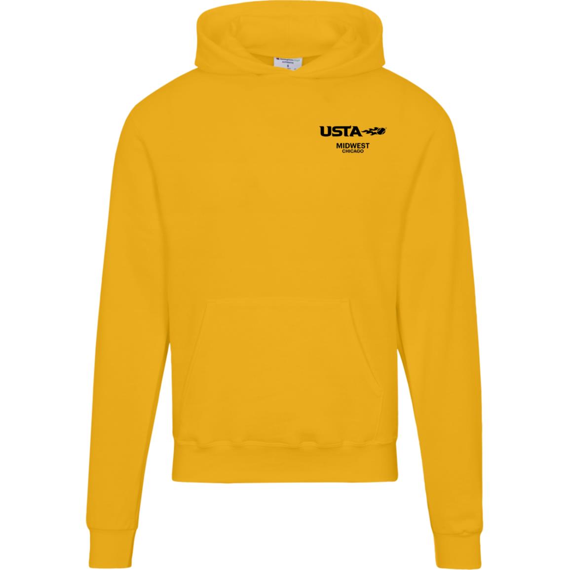 League Captain/USTA Double Logo Men's Luxury Hoodie