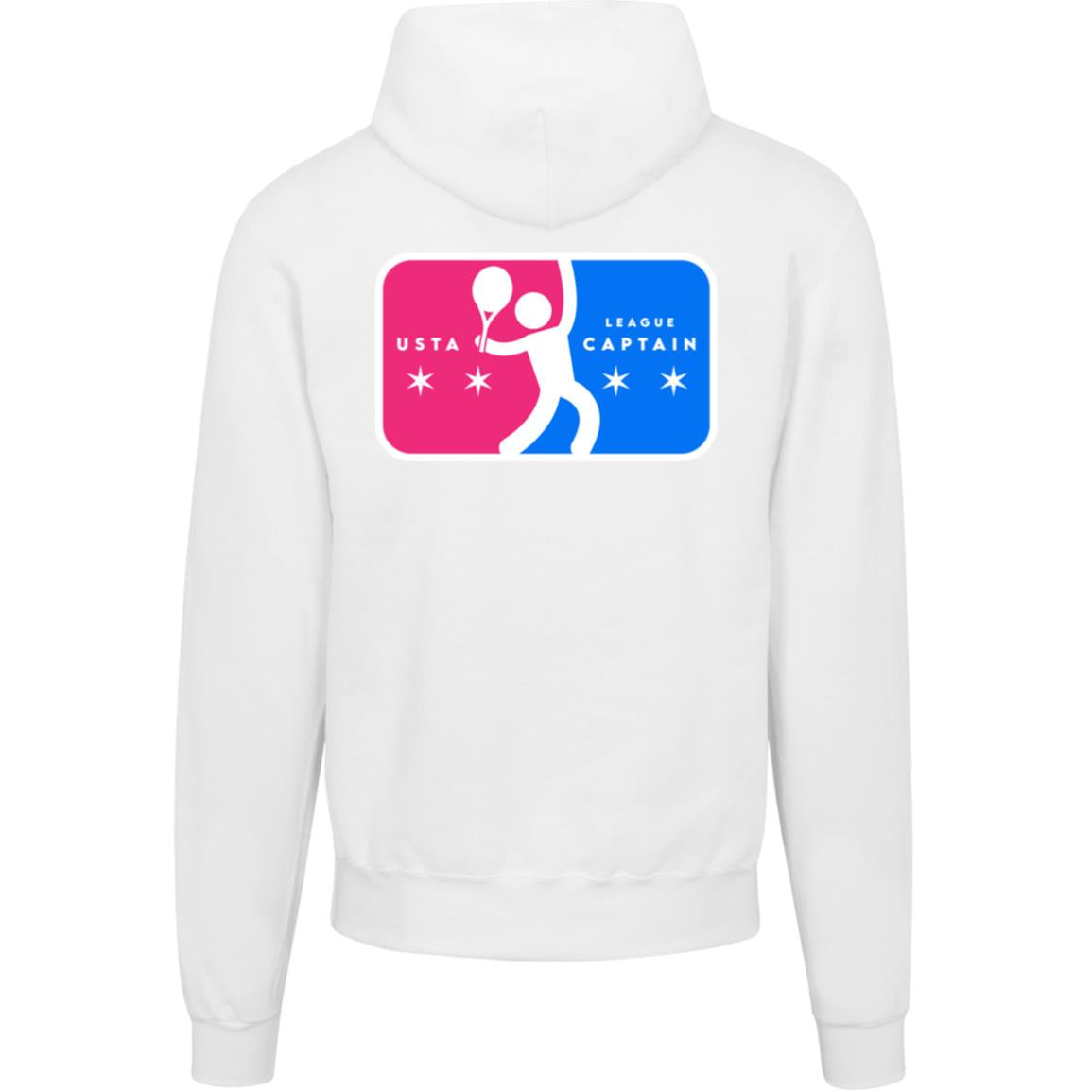 League Captain/USTA Double Logo Men's Luxury Hoodie