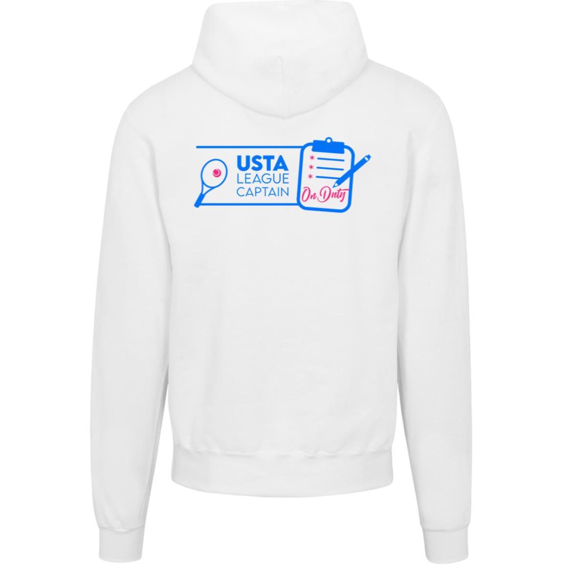 League Captain/USTA Double Logo Men's Luxury Hoodie