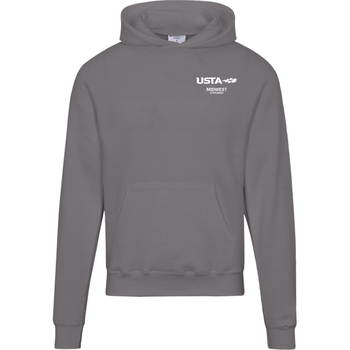 League Captain/USTA Double Logo Men's Luxury Hoodie