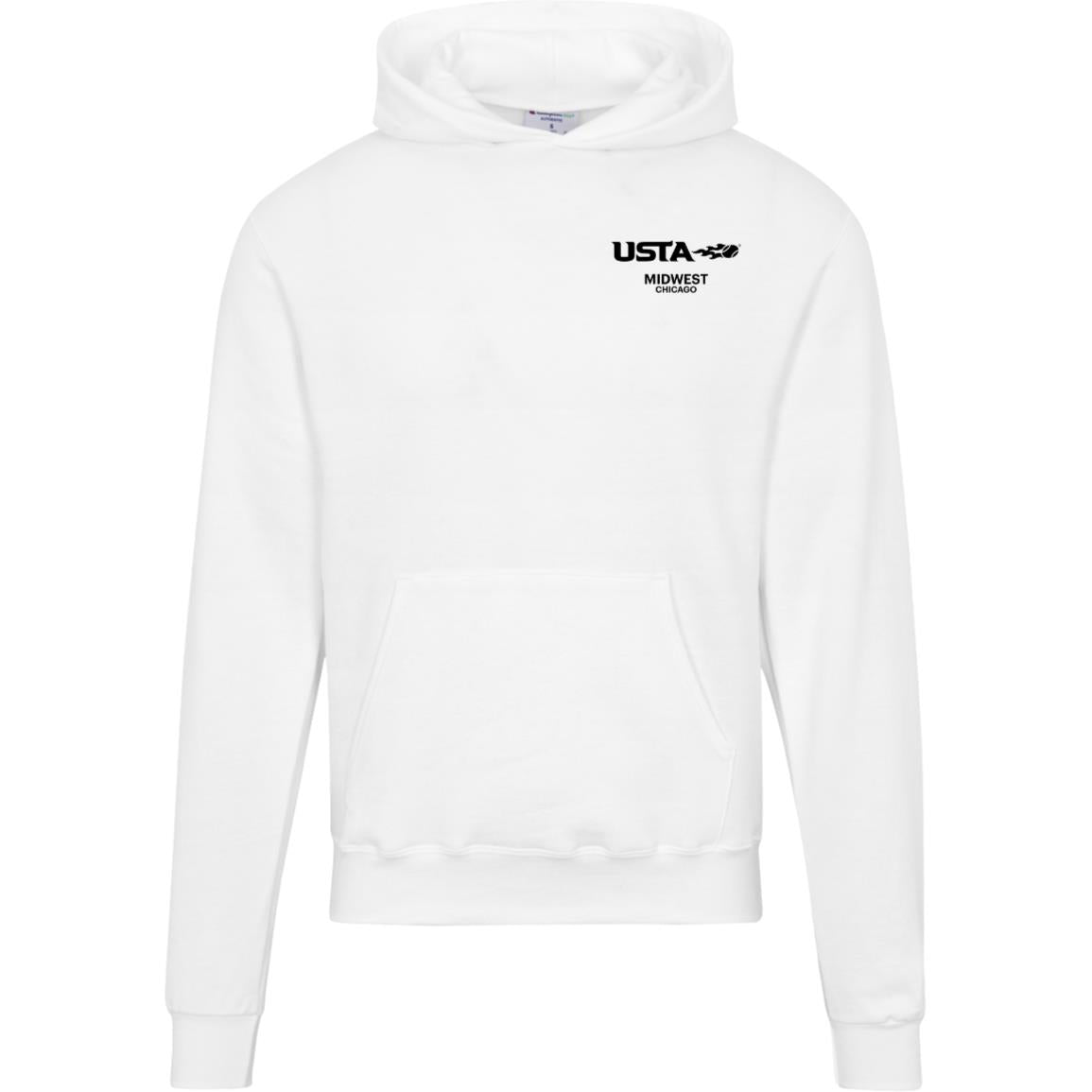 League Captain/USTA Double Logo Men's Luxury Hoodie