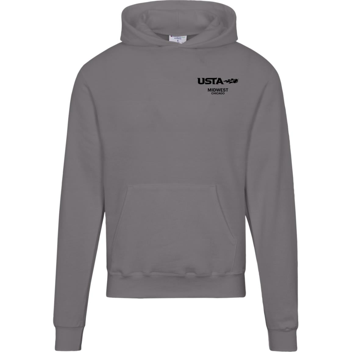 League Captain/USTA Double Logo Men's Luxury Hoodie