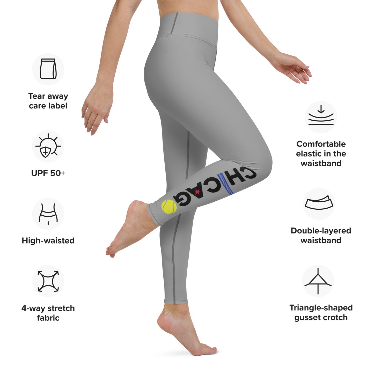 CDTA Designer Chicago Yoga Leggings