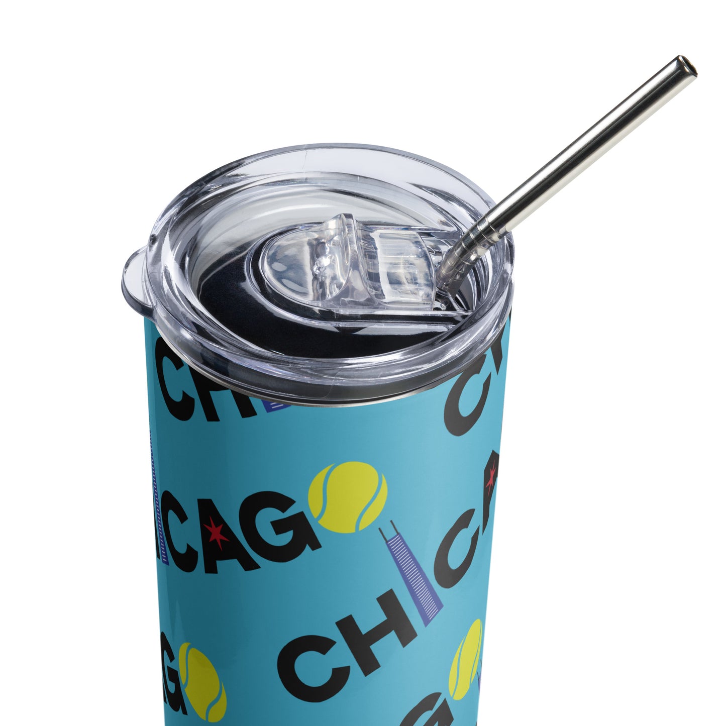 CDTA Designer Chicago Stainless steel tumbler