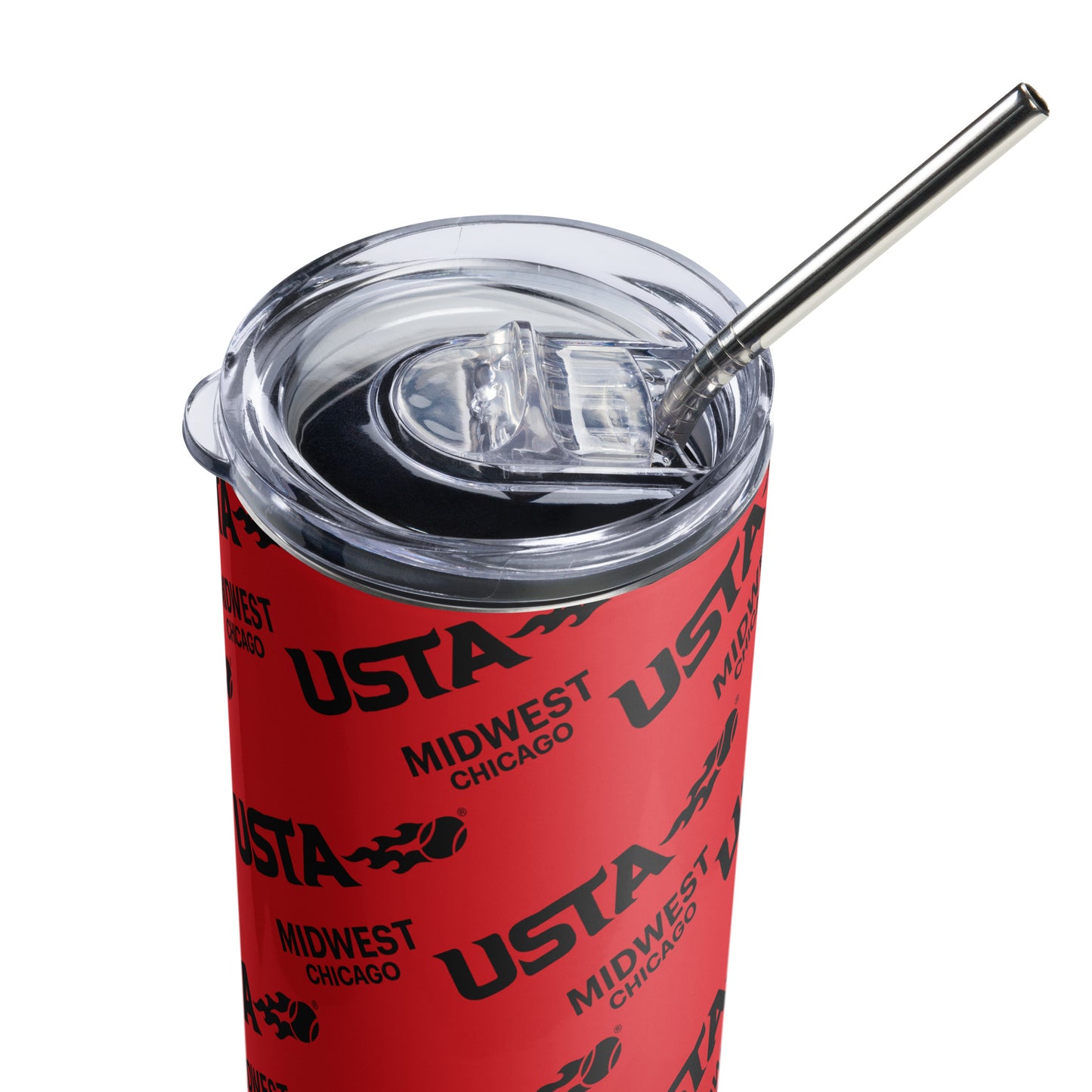 USTA Midwest Chicago Stainless steel tumbler